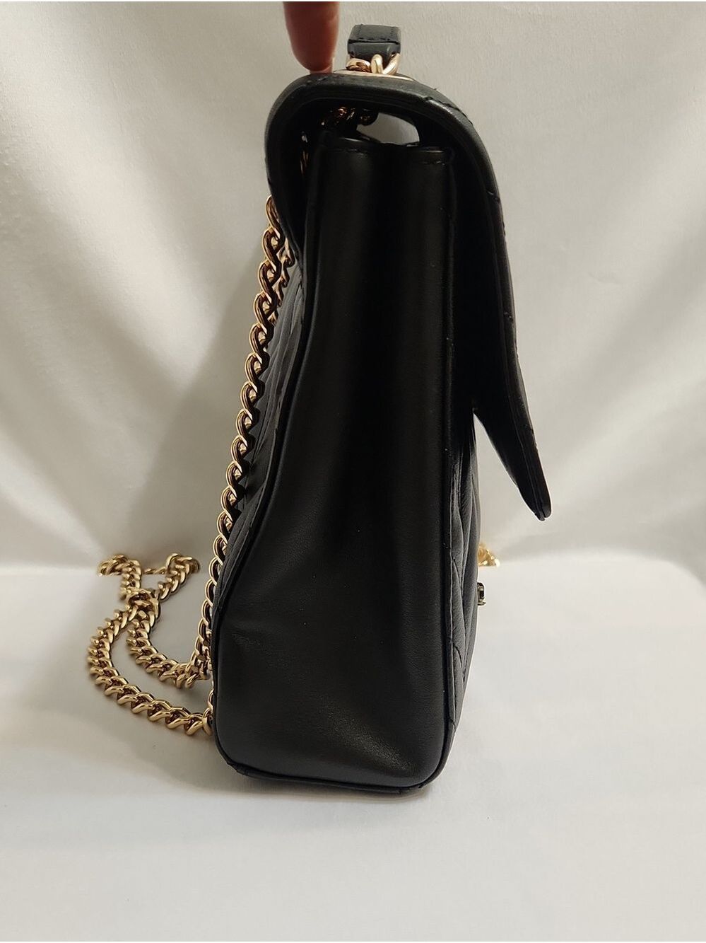 Kate Spade New York Briar Lane Quilted Dragonfly Gold Chain Strap Backpack - Picture 7 of 15